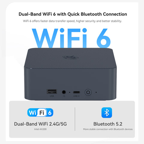 Beelink EQi12 Intel® Core 1220P / 1235U / 12450H / 12650H