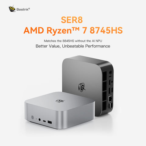 Beelink SER8 AMD Ryzen™ 7 8745HS