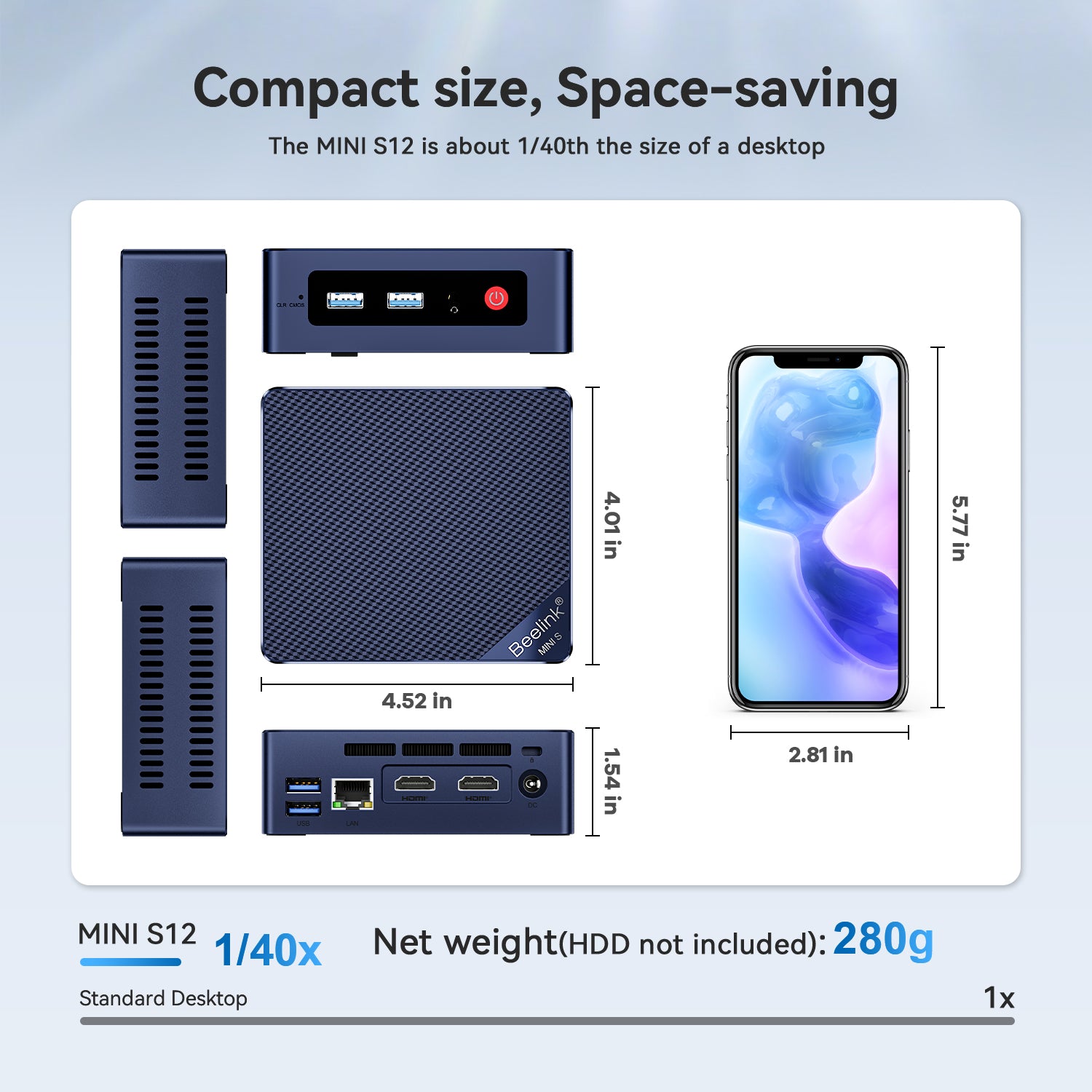 Beelink MINI S12 Intel® Alder Lake-N N95