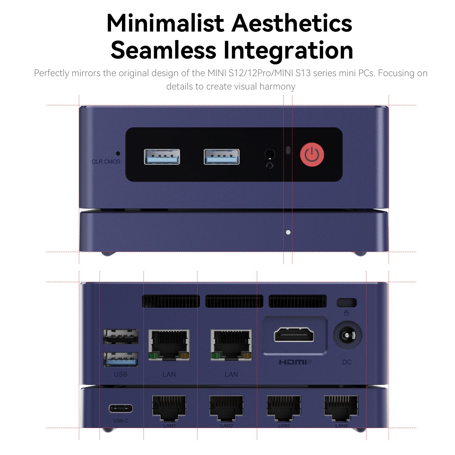 Beelink Mate MINI S Dock for MINl S12/S12 Pro & MINl S13