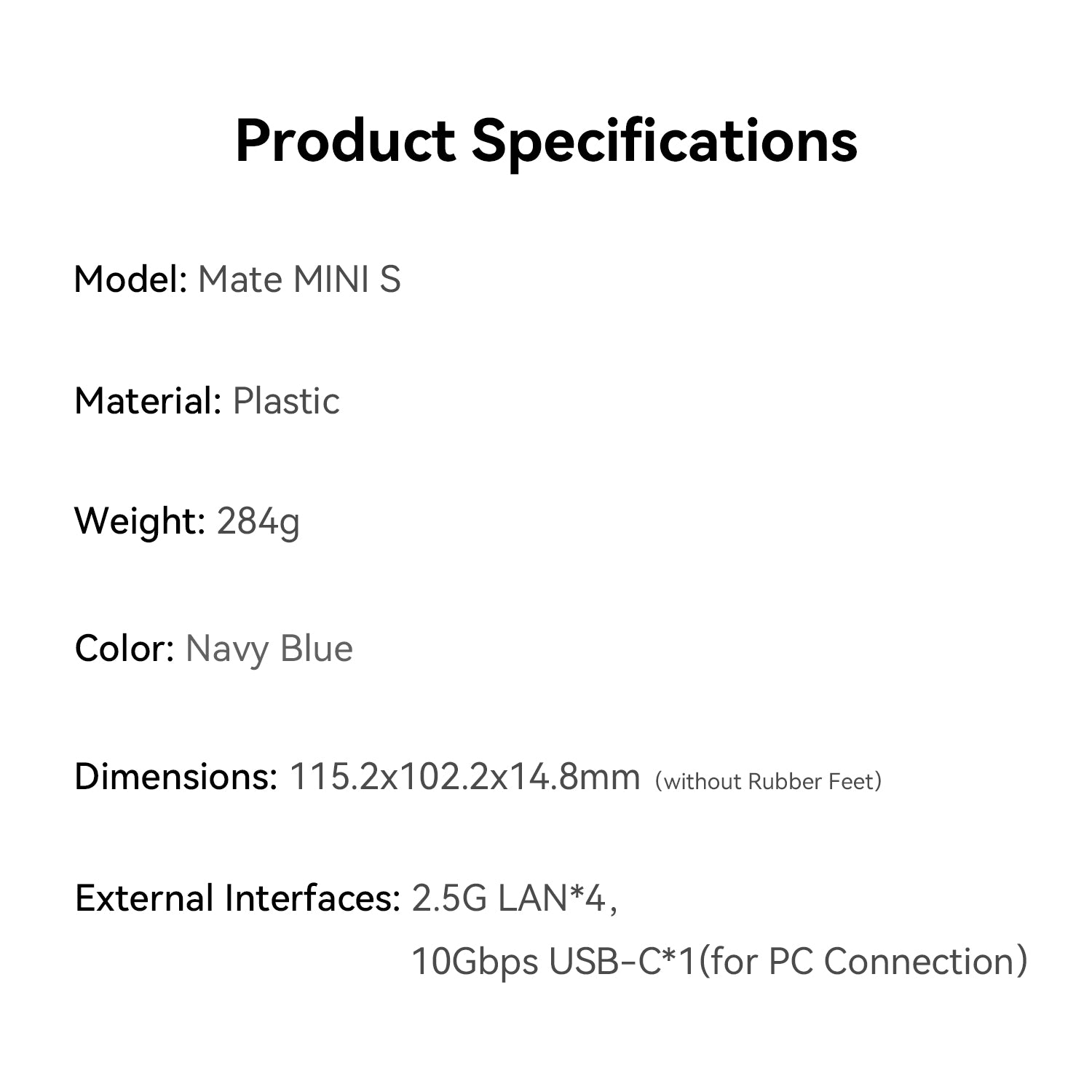 Beelink Mate MINI S Dock for MINl S12/S12 Pro & MINl S13