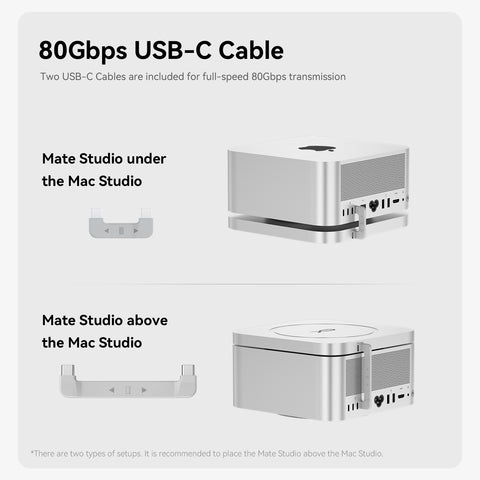 Beelink Mate Studio 80Gbps SSD-Gehäuse für Mac Studio