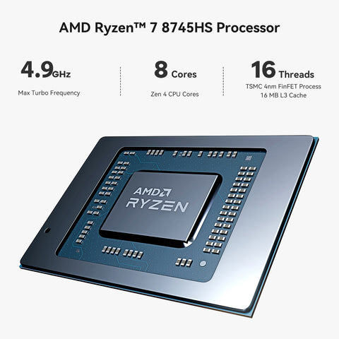 Beelink SER8 AMD Ryzen™ 7 8745HS