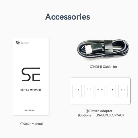 Beelink SER9 Pro & Mate SE Dock Bundle