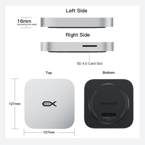 Beelink Mate mini 80Gbps Dock for Mac mini M4