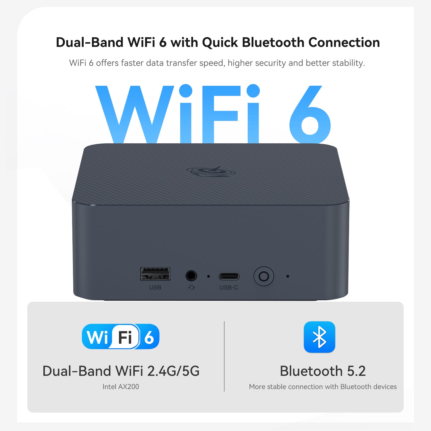 Beelink EQi12 Intel® Core 1220P / 1235U / 12450H / 12650H