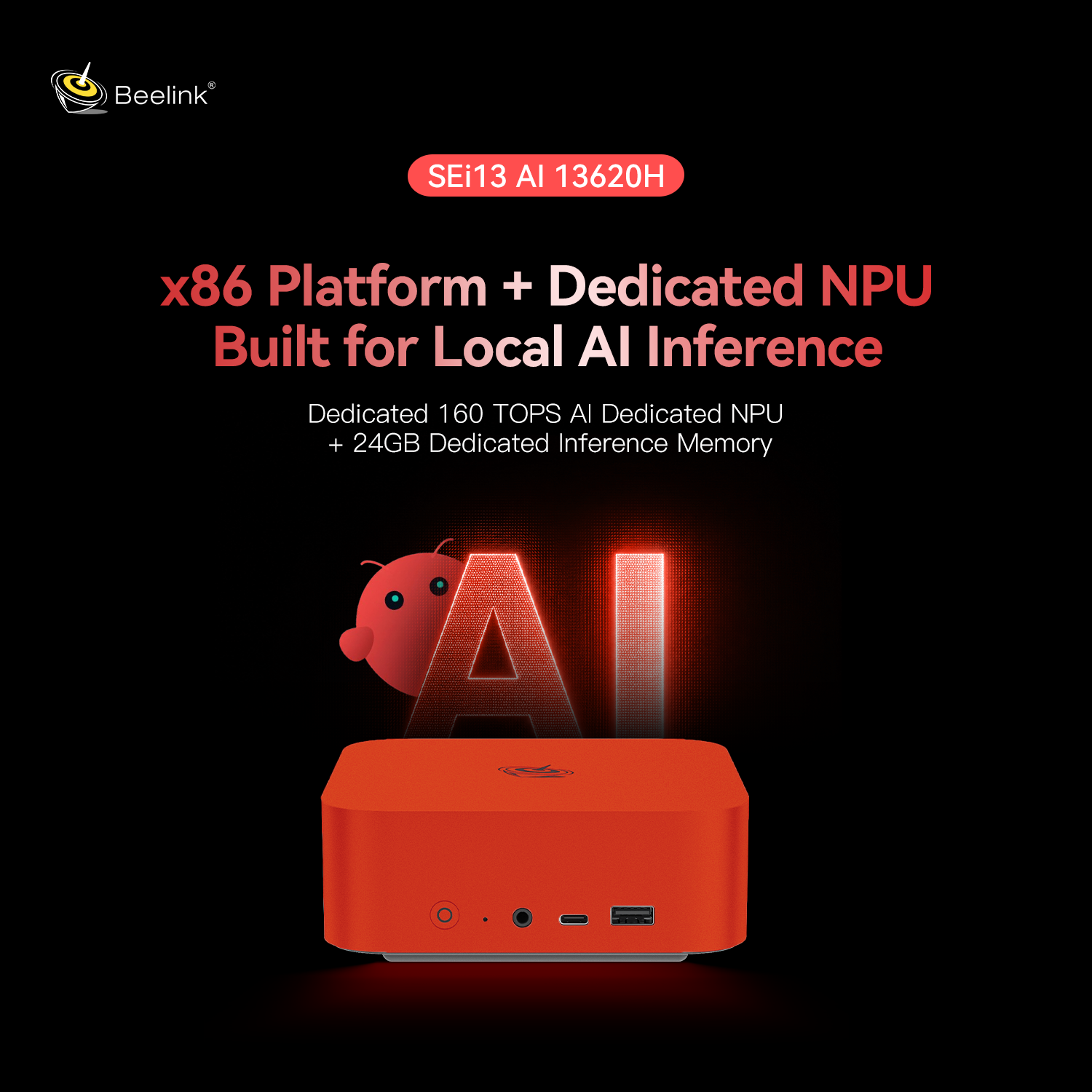 Beelink SEi13  AI Intel® Core™  i7-13620H