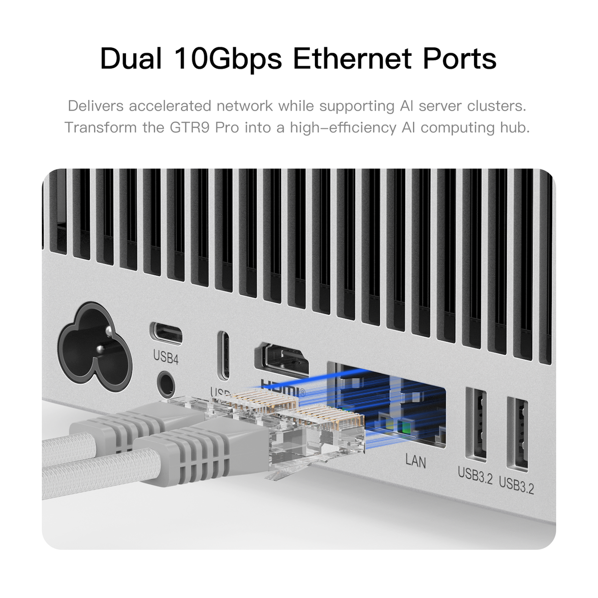 Procesador Beelink GTR9 Pro AMD Ryzen™ AI Max+ 395