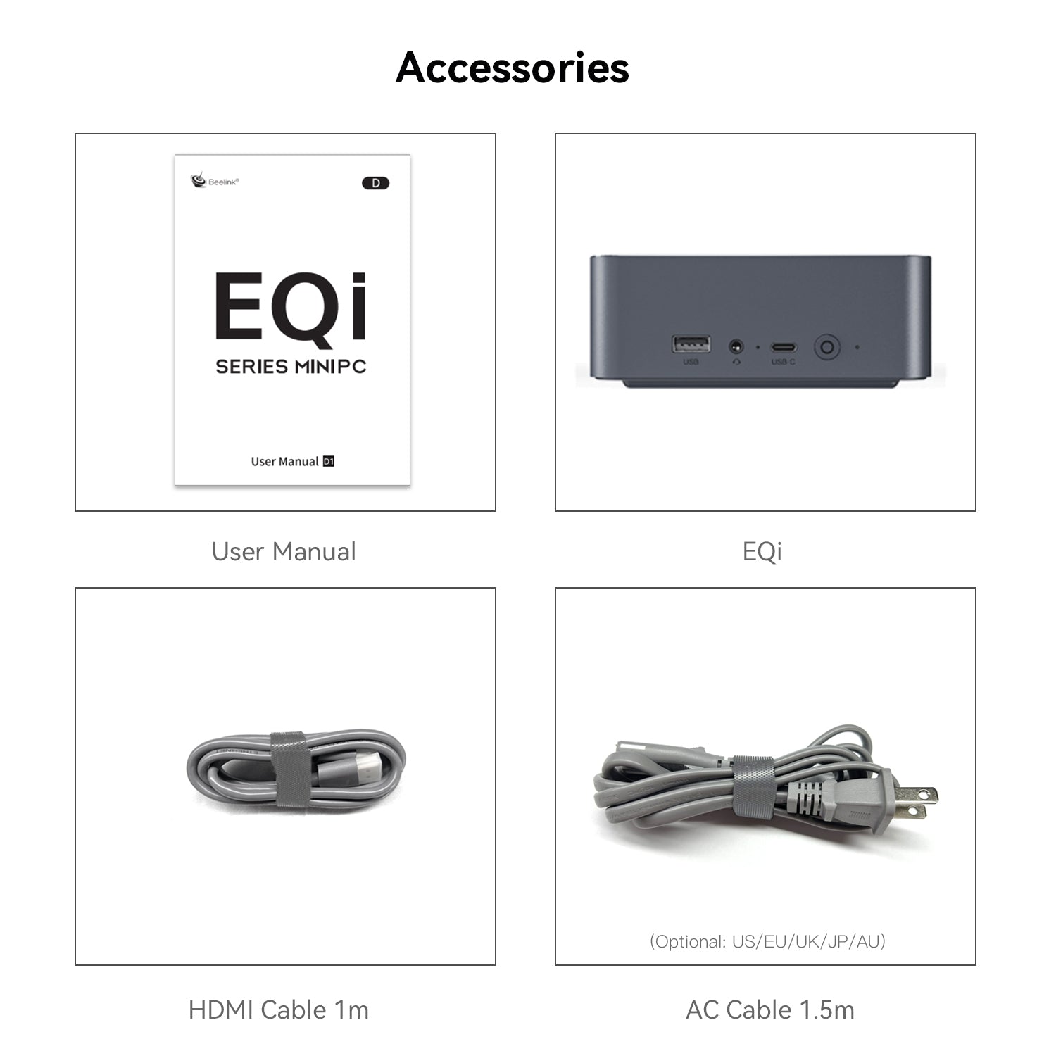 Beelink EQi12 Intel® Core 1220P / 1235U / 12450H / 12650H