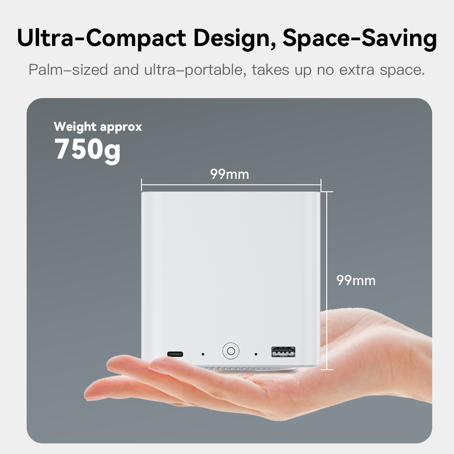 Beelink ME mini 6-slot Home Storage NAS Mini PC