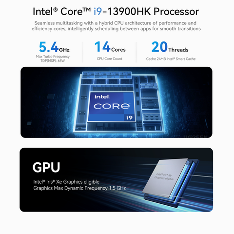 Beelink | Beelink GTi13 Ultra Intel® Core™ i9-13900HK Beelink | Beelink GTi13 Ultra Intel® Core™ i9-13900HK