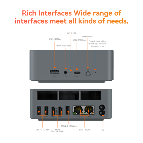Beelink | Beelink EQR7 AMD Ryzen™ 7 7735HS/7735U Beelink | Beelink EQR7 AMD Ryzen™ 7 7735HS/7735U