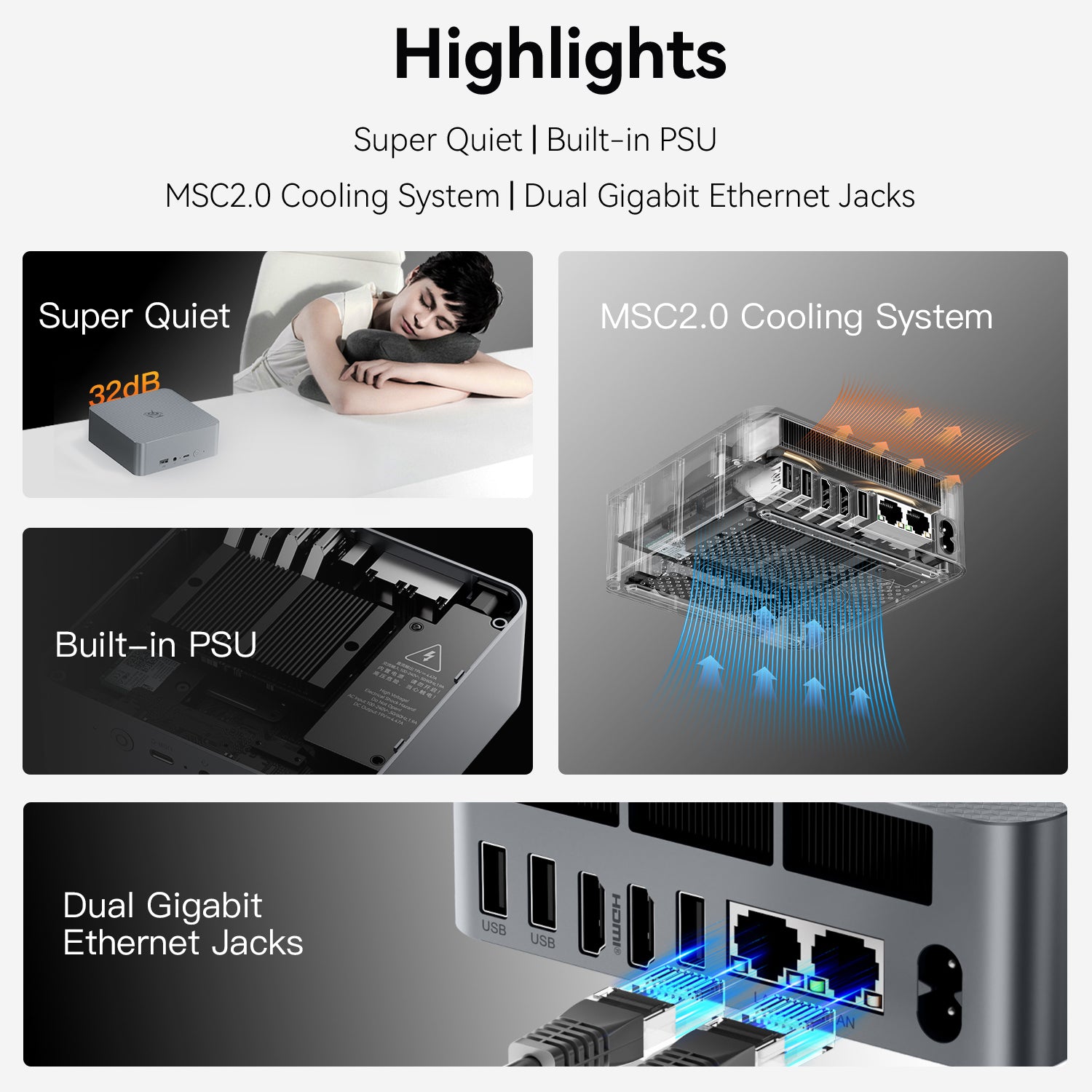 Beelink EQR7 AMD Ryzen 7535U / 7735U