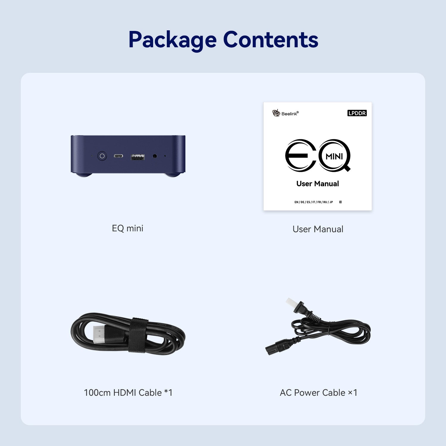Beelink EQ mini Wildcat Lake Core 3 304