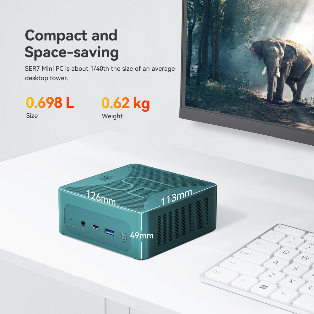 要確認】Beelink しつこ SER7 Mini Ryzen7 7840HS