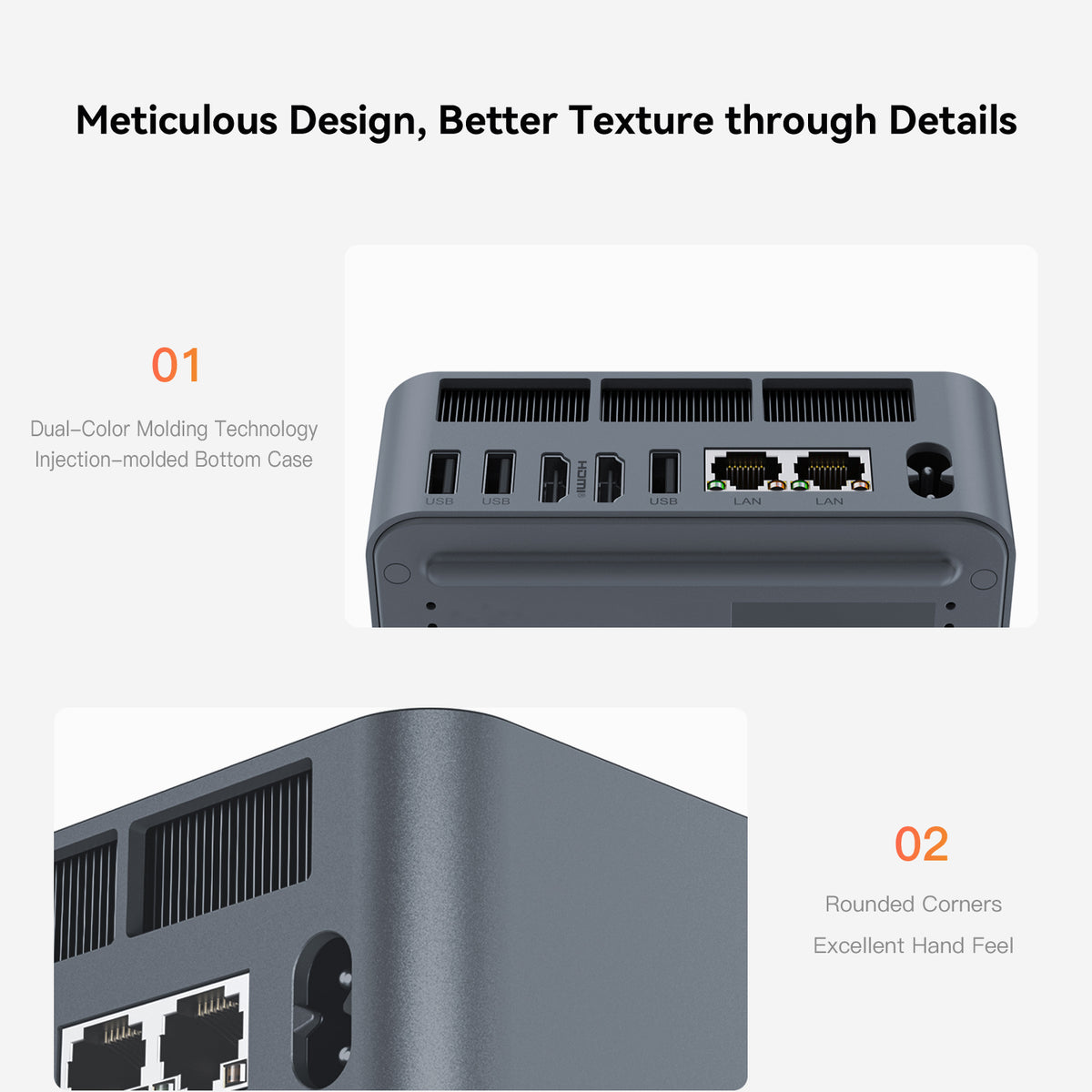 Beelink EQR5 AMD Ryzen™ 5 5500U/7330U