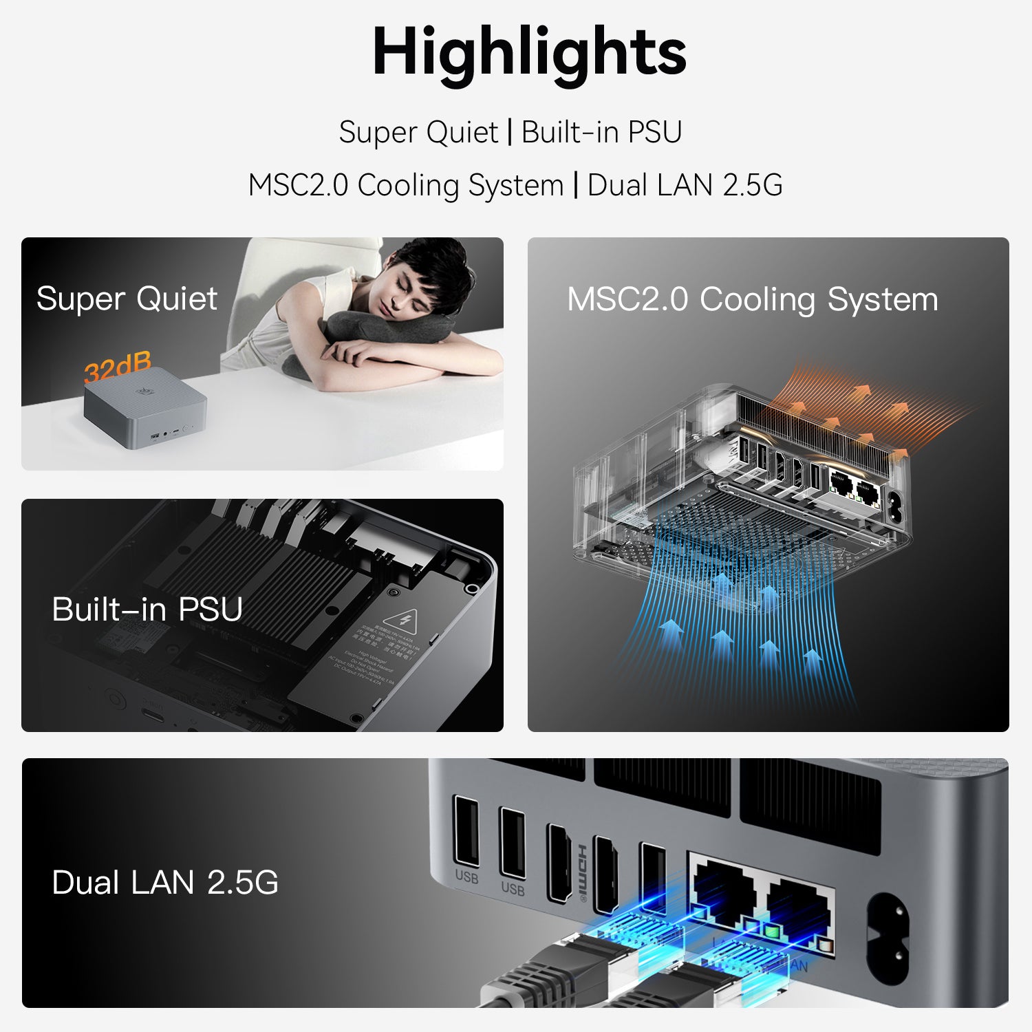 Beelink EQR6 AMD Ryzen 6600H