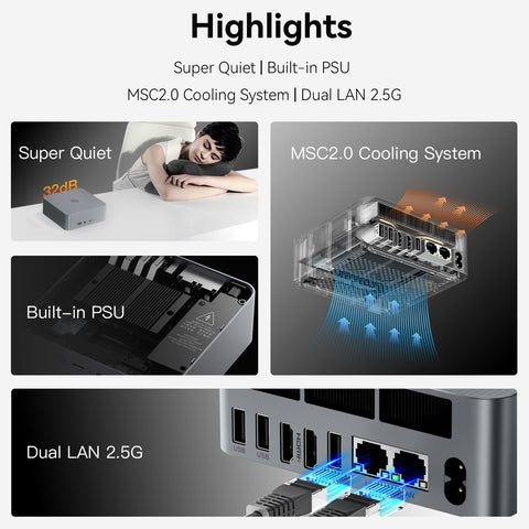 Beelink EQR6 AMD Ryzen 6600H