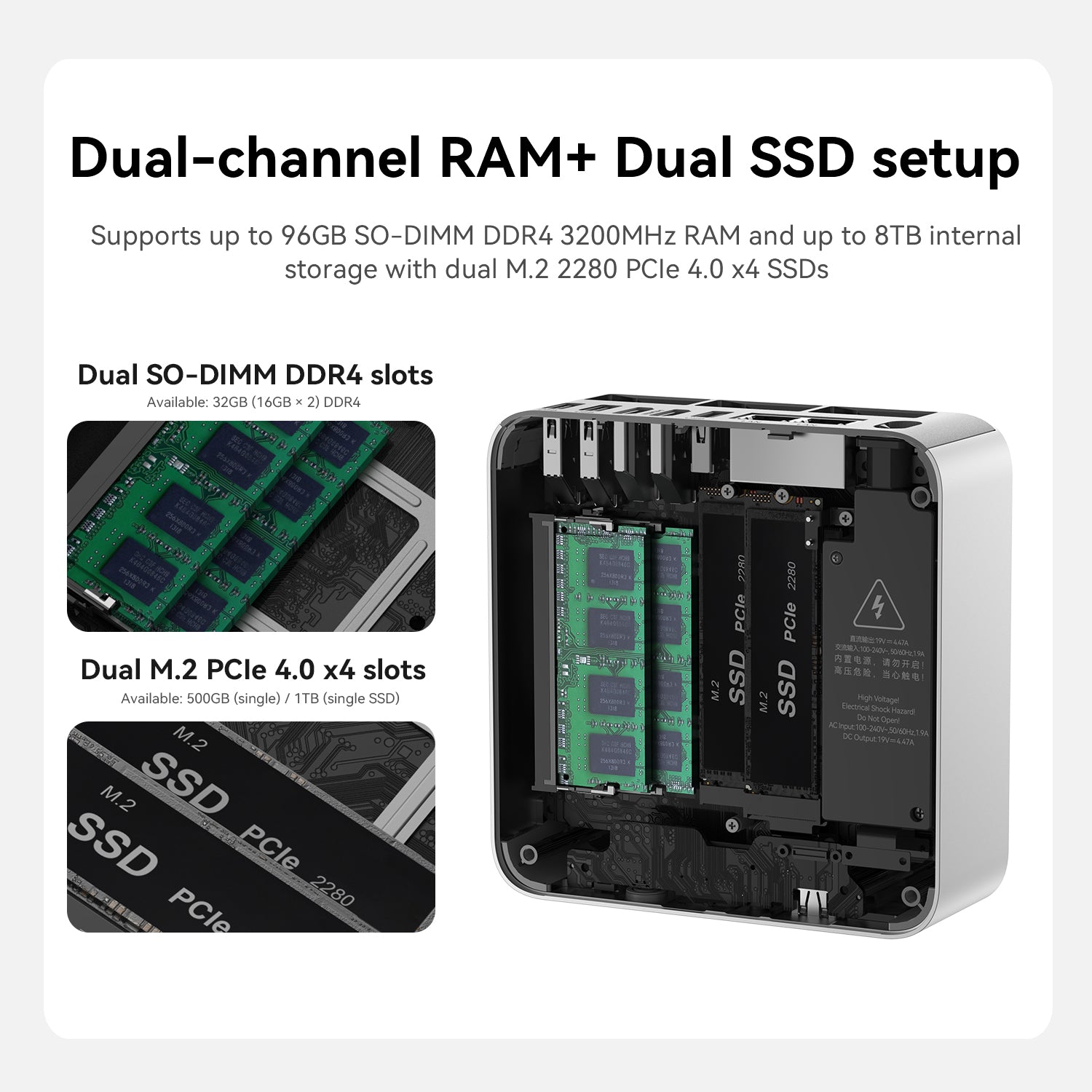 Beelink | Beelink EQi13 Pro Intel® Core™ 13500H/13620H