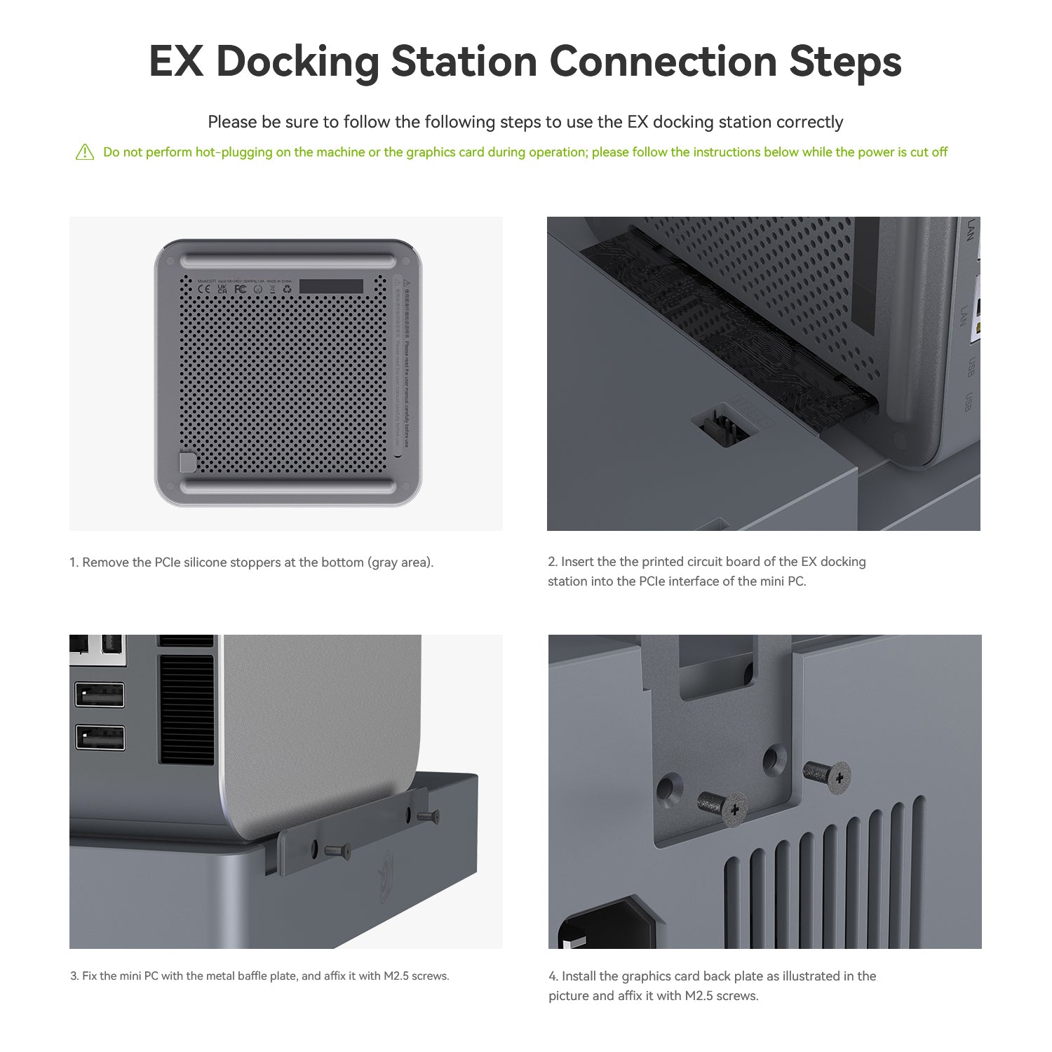 Beelink GTi Ultra Series & EX Pro Docking Station Bundle