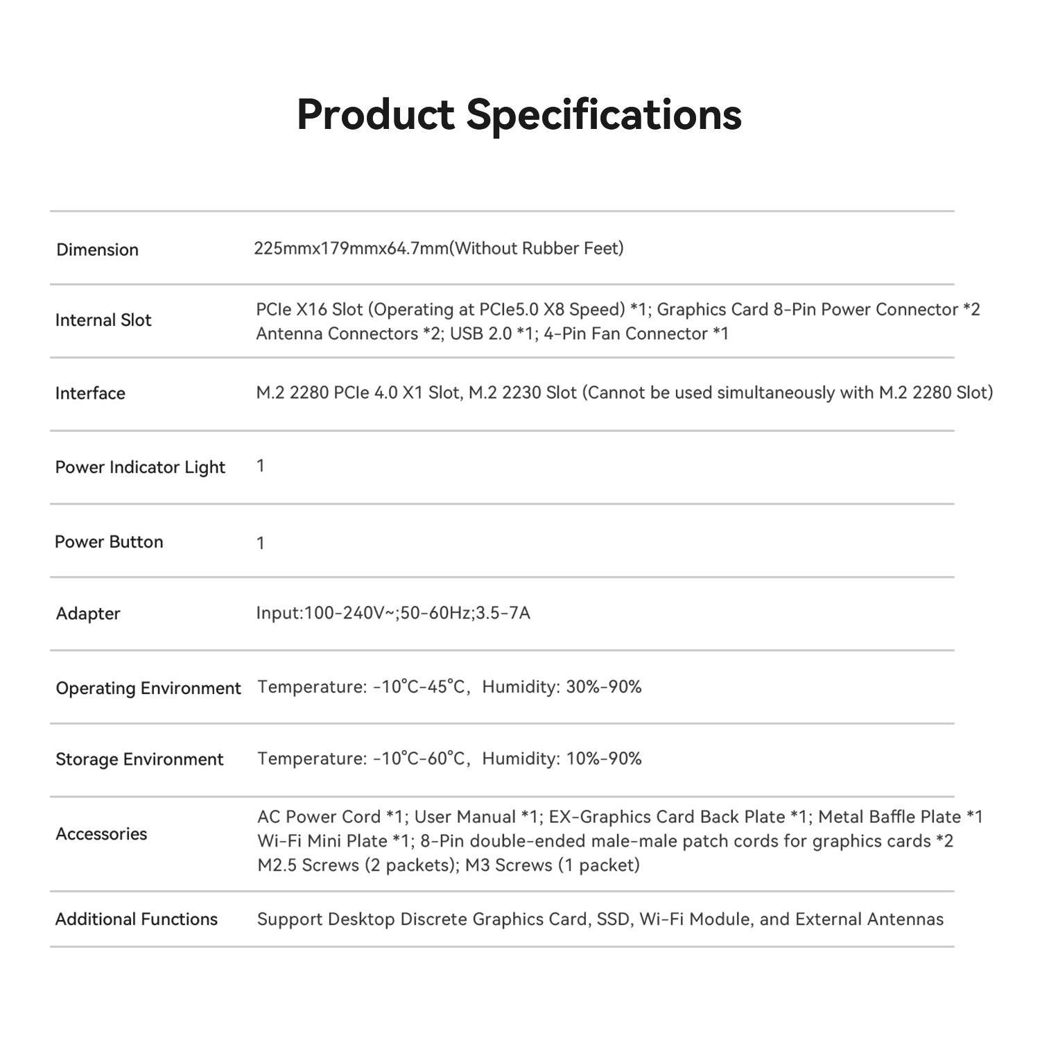 Beelink GTi Ultra Series & EX Pro Docking Station Bundle