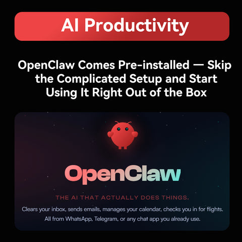 Beelink GTR9 Pro AMD Ryzen™ AI Max+ 395 Prozessor (OpenClaw & Local LLM vorinstalliert)