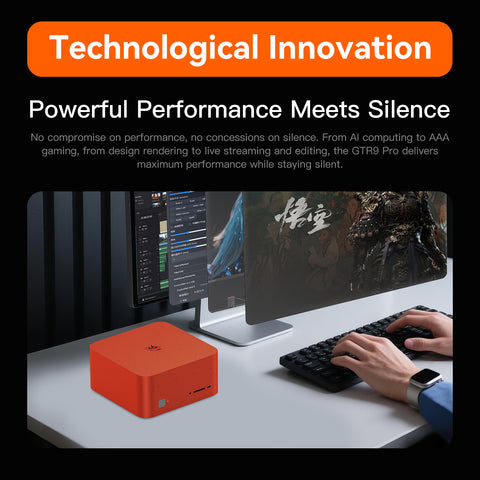 Beelink GTR9 Pro AMD Ryzen™ AI Max+ 395 Prozessor (OpenClaw & Local LLM vorinstalliert)
