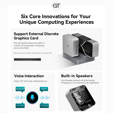 Beelink GTi Ultra Series & EX Pro Docking Station Bundle