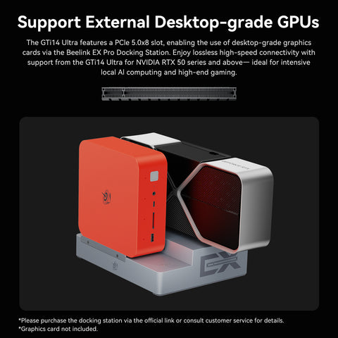 Beelink GTi14 Ultra AI PC Intel® Core™ UItra 9 185H (OpenClaw preinstalado)