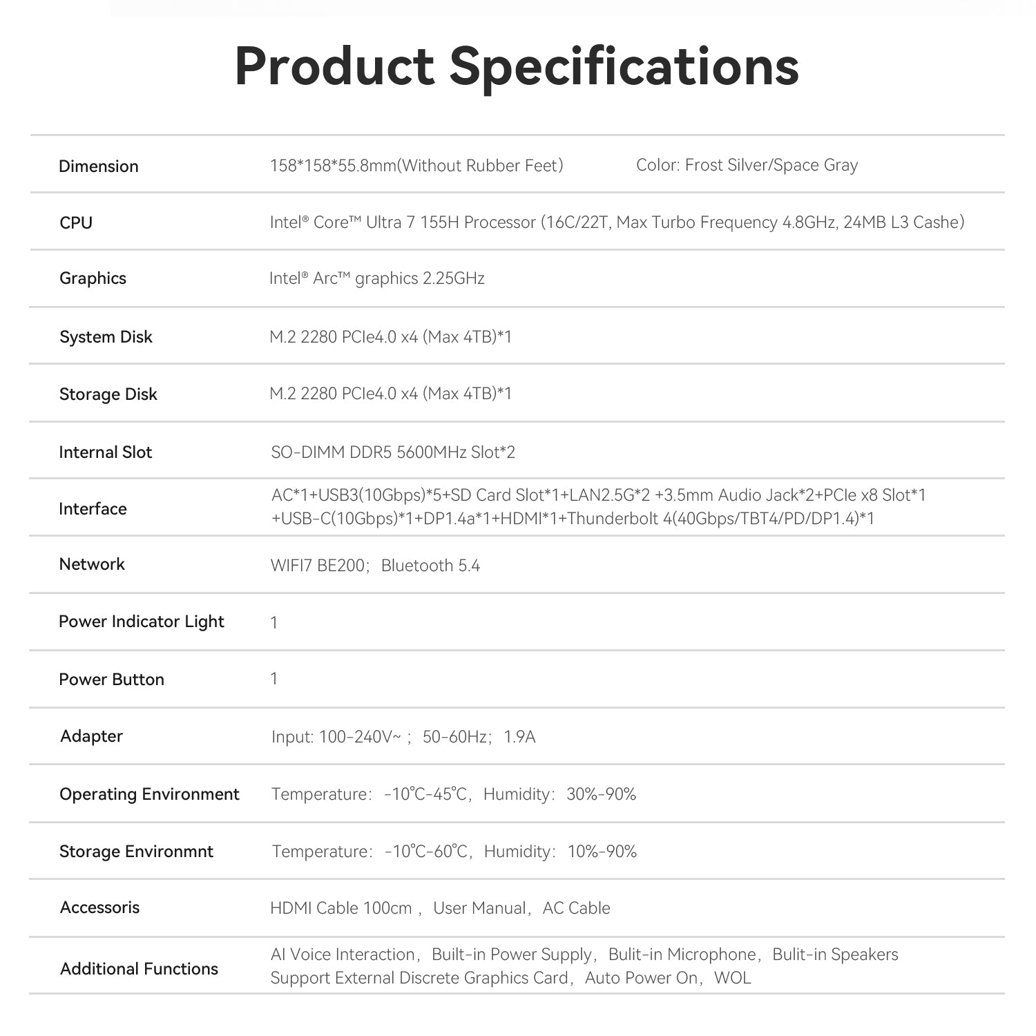 Beelink GTi Ultra Series & EX Pro Docking Station Bundle
