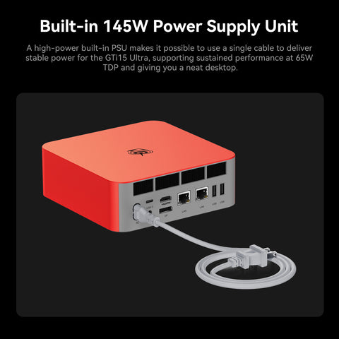 Beelink GTi15 Ultra Intel® Core™ Ultra 9 285H (OpenClaw vorinstalliert)