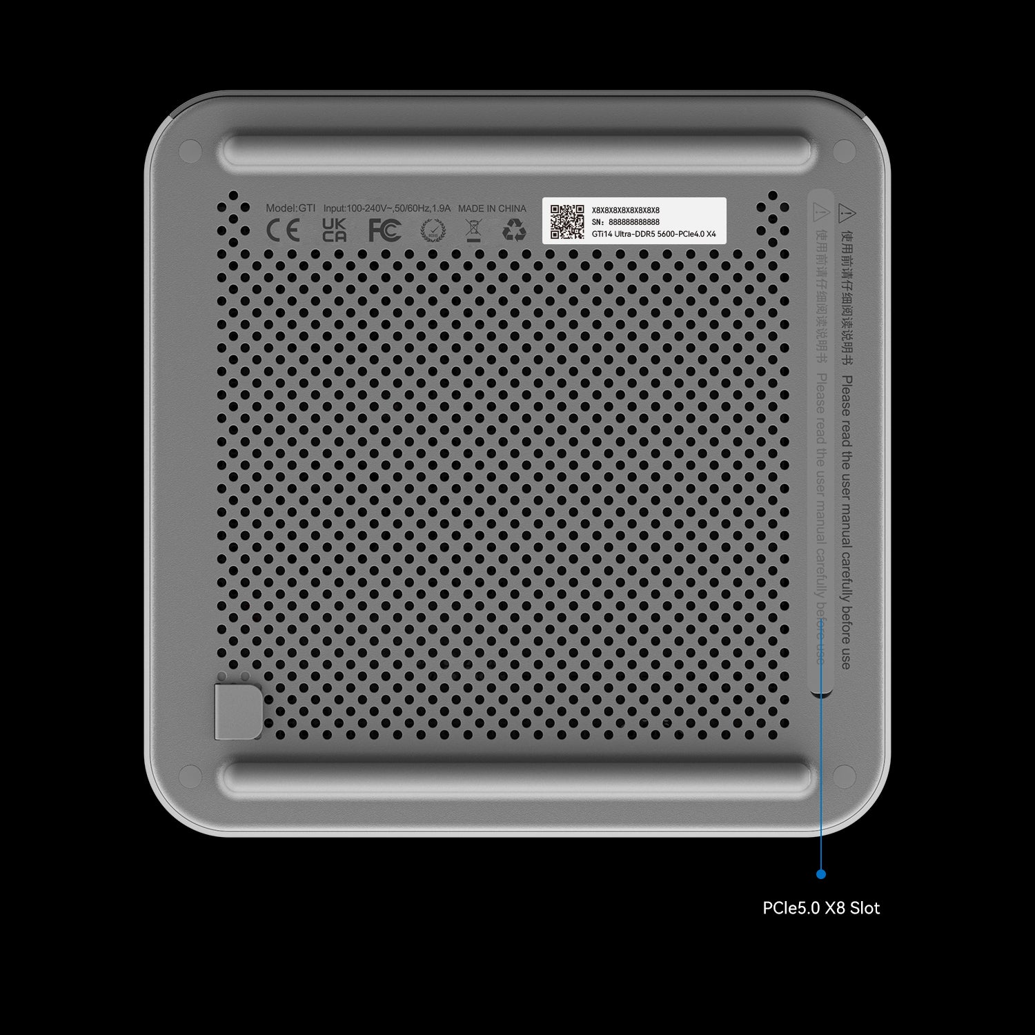 Beelink GTi15 Ultra Intel® Core™ Ultra 9 285H (OpenClaw vorinstalliert)