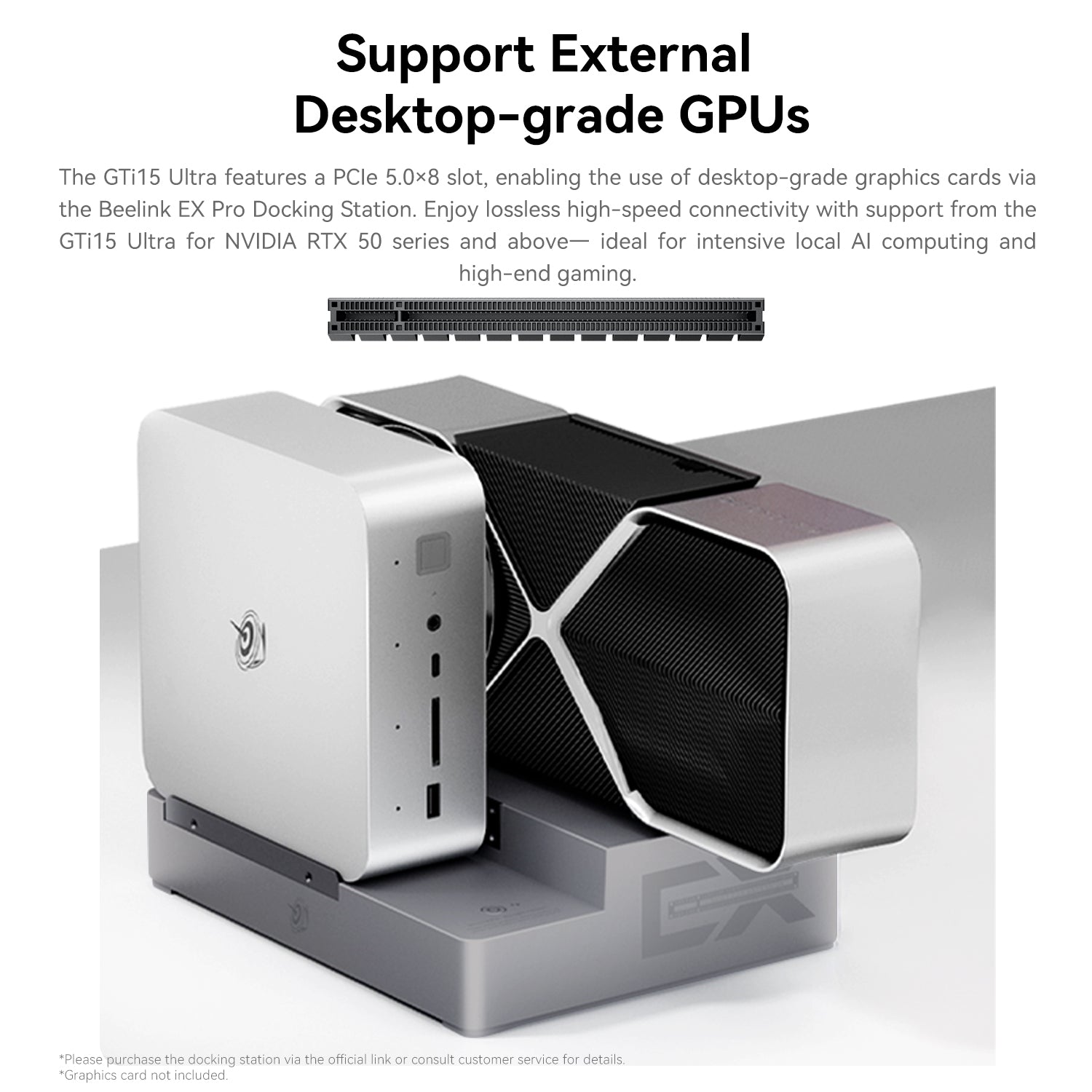 Beelink GTi Ultra Series & EX Pro Docking Station Bundle