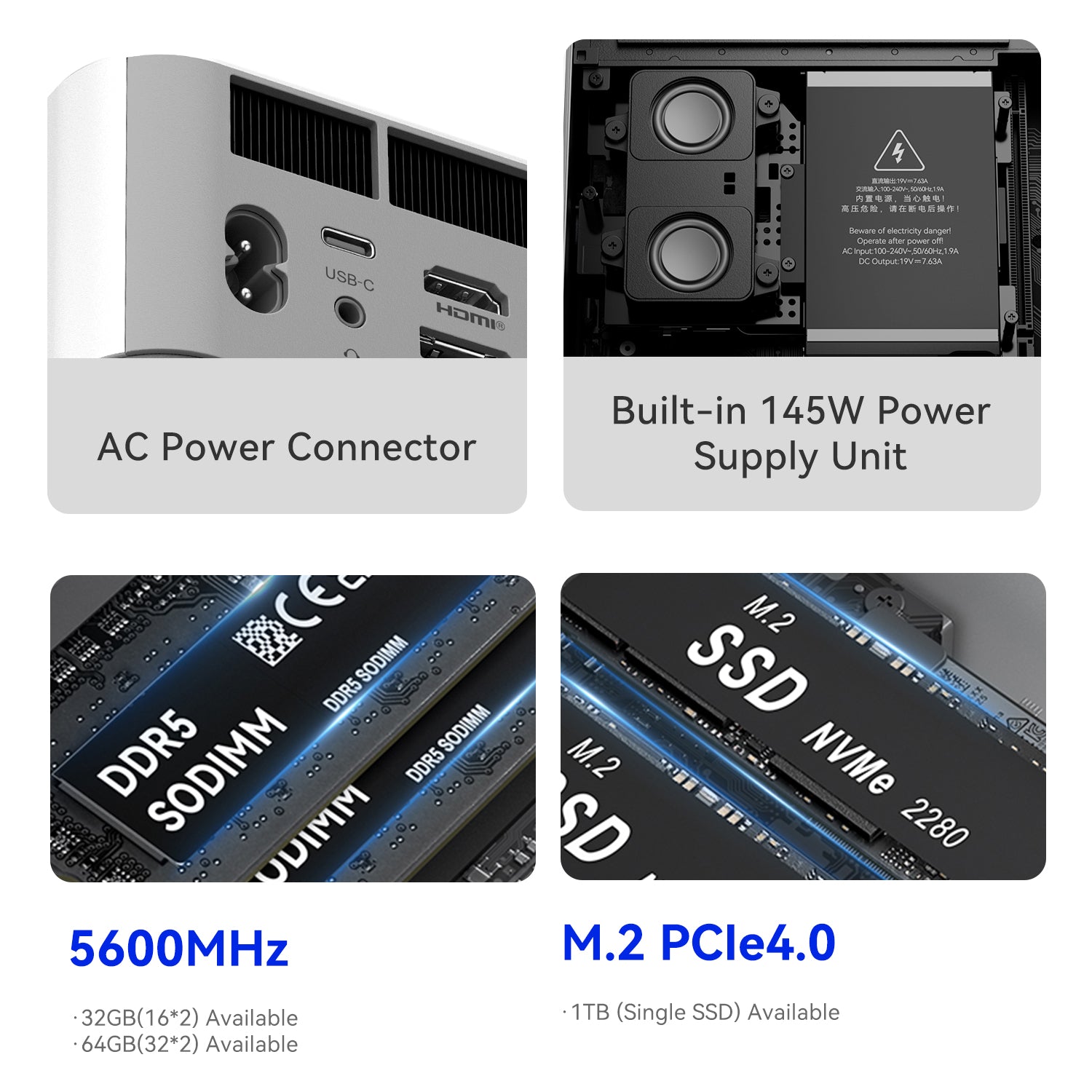 Beelink GTi Ultra Series & EX Pro Docking Station Bundle