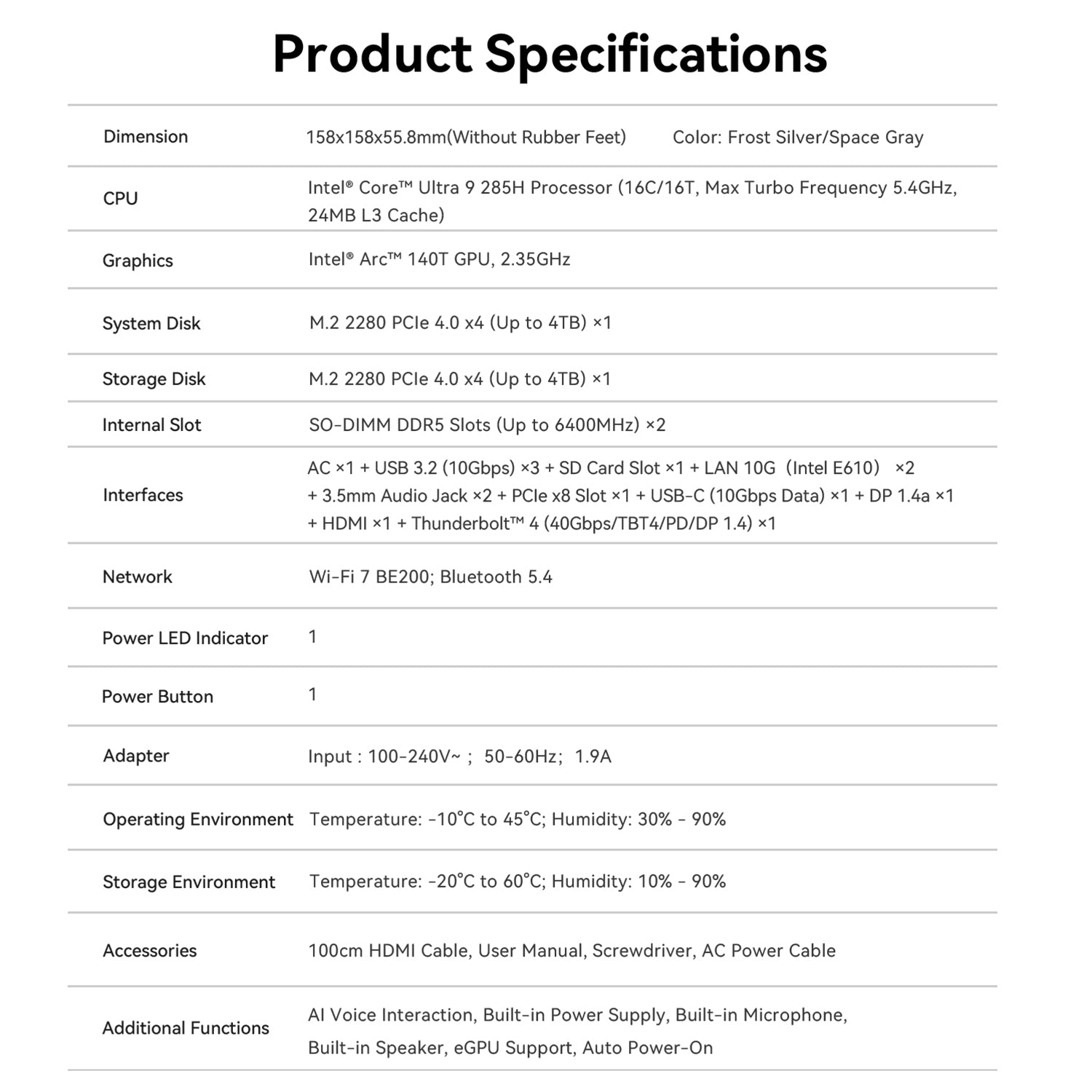 Beelink GTi Ultra Series & EX Pro Docking Station Bundle