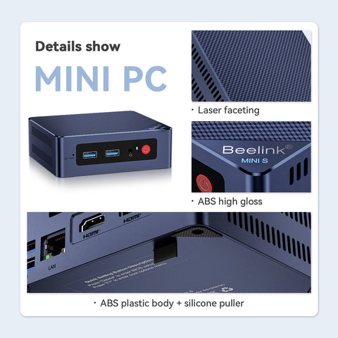 Beelink | Beelink MINI S12 Intel® Alder Lake N100 Beelink | Beelink MINI S12 Intel® Alder Lake N100