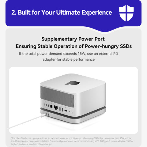 Beelink Mate Studio 80Gbps SSD Enclosure for Mac Studio