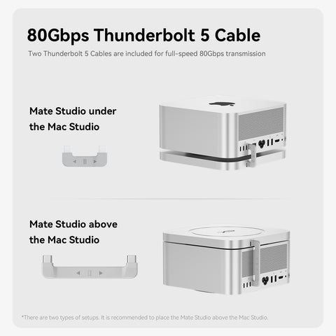 Beelink Mate Studio 80Gbps SSD Enclosure for Mac Studio
