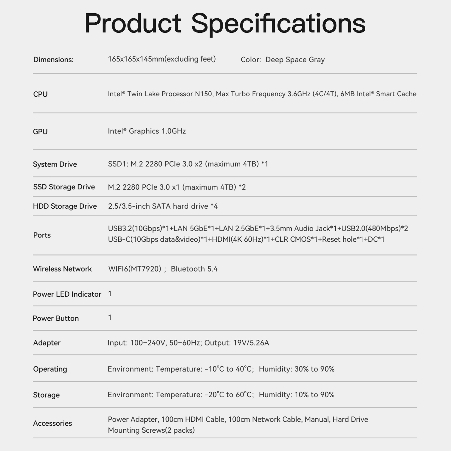 Beelink ME Pro 4-Bay