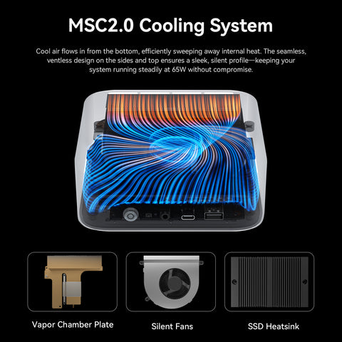 Beelink SER9 MAX AMD Ryzen™ 7 H 255 (OpenClaw pré-installé)