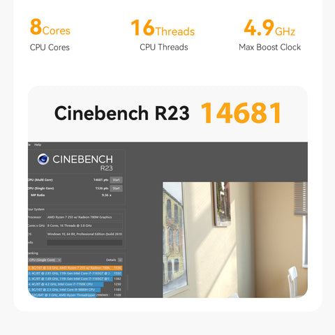 Beelink SER9 MAX AMD Ryzen™ 7 H 255